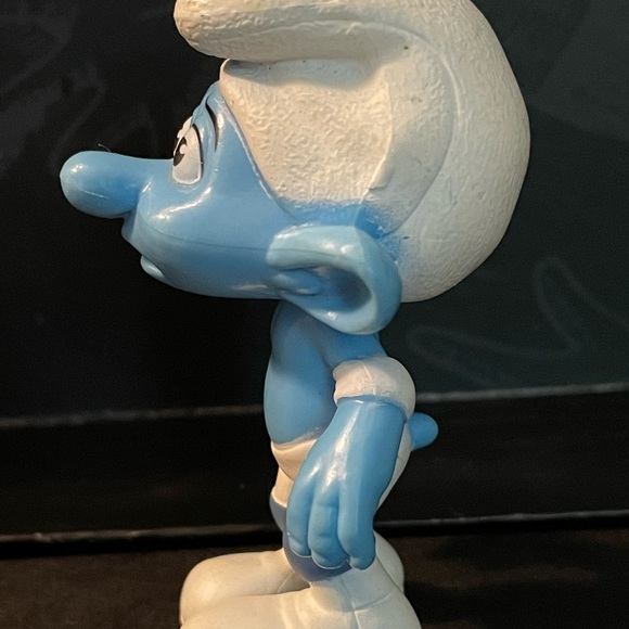 2011 McDonalds The Smurfs Panicky Smurf - Picture 5 of 5